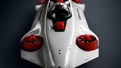 The ultimate boys’ toy: The Deep Flight Dragon Submarine