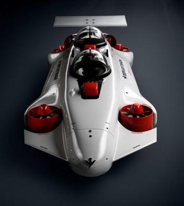 The ultimate boys’ toy: The Deep Flight Dragon Submarine