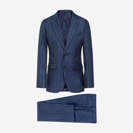 Hackett Savile Row Stripe Wool Suit