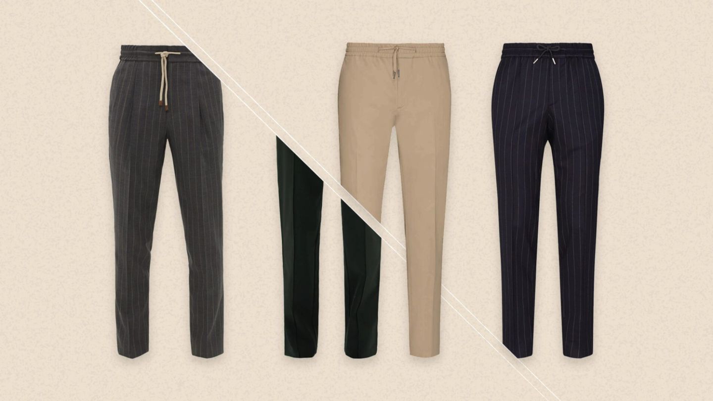 Your work-from-home wardrobe needs a pair of formal drawstring trousers