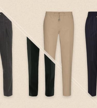 Your work-from-home wardrobe needs a pair of formal drawstring trousers