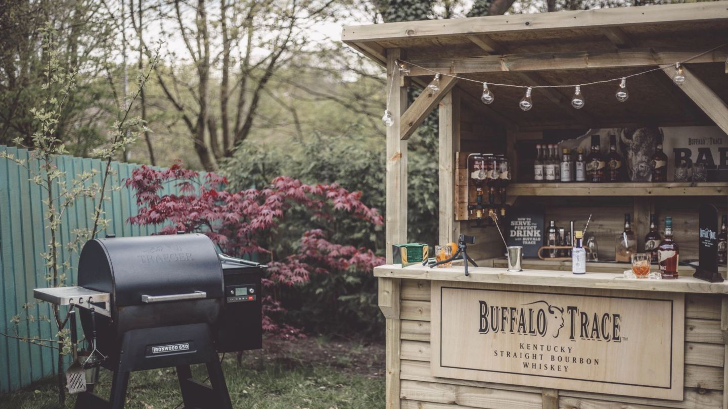 Win a homemade bar stocked with Buffalo Trace bourbon for Father’s Day
