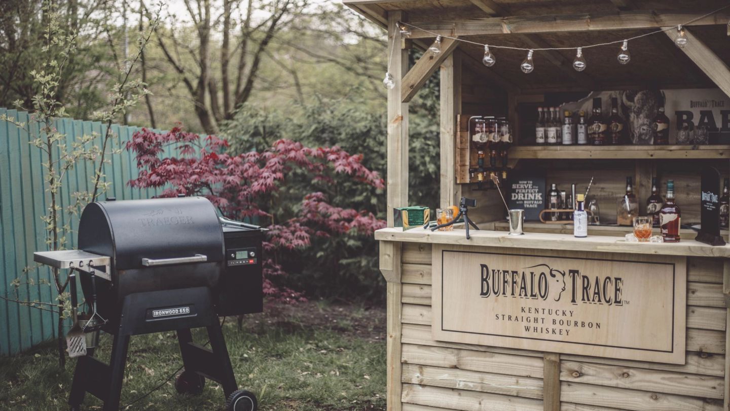 Win a homemade bar stocked with Buffalo Trace bourbon for Father’s Day