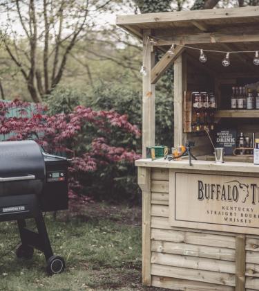 Win a homemade bar stocked with Buffalo Trace bourbon for Father’s Day