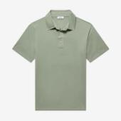 Niccolò P., Tuscan Sage Sea Island Cotton Polo Shirt