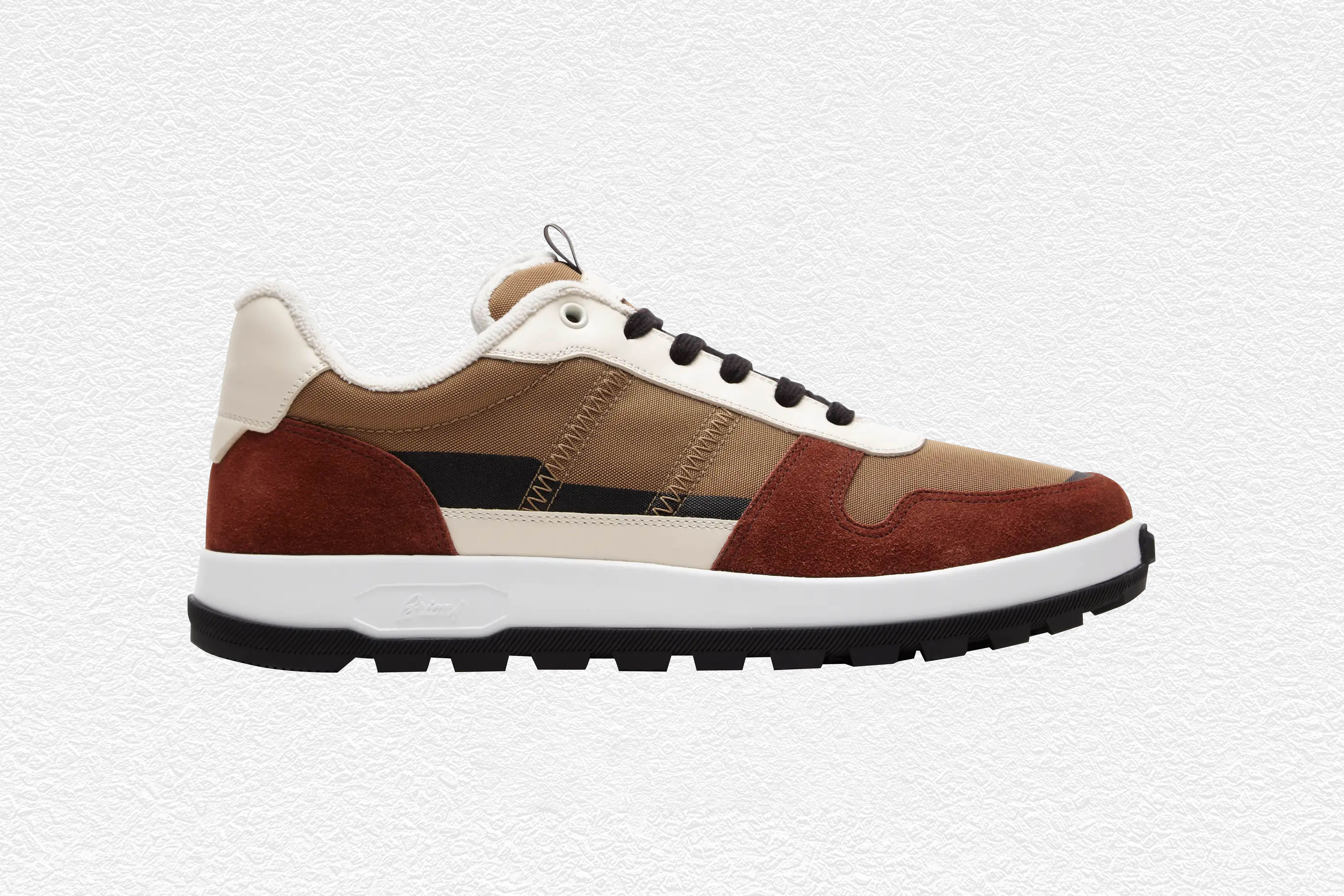 Beige Crossing Sneakers