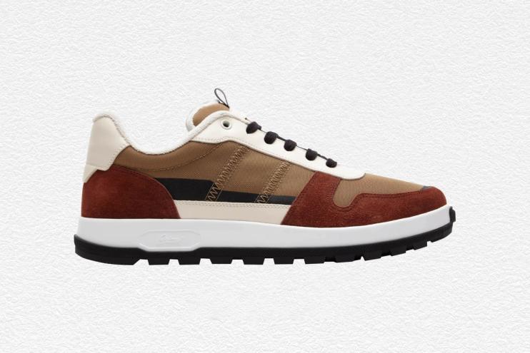 Beige Crossing Sneakers