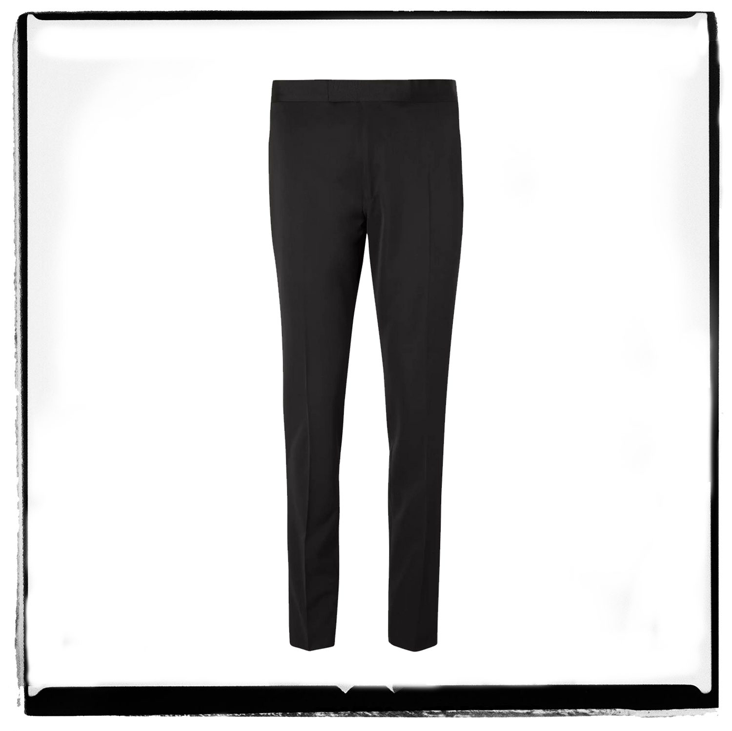 Dunhill Grosgrain-Trimmed Wool Trousers