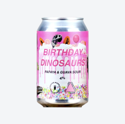 Queer Brewing Project Birthday Dinosaurs