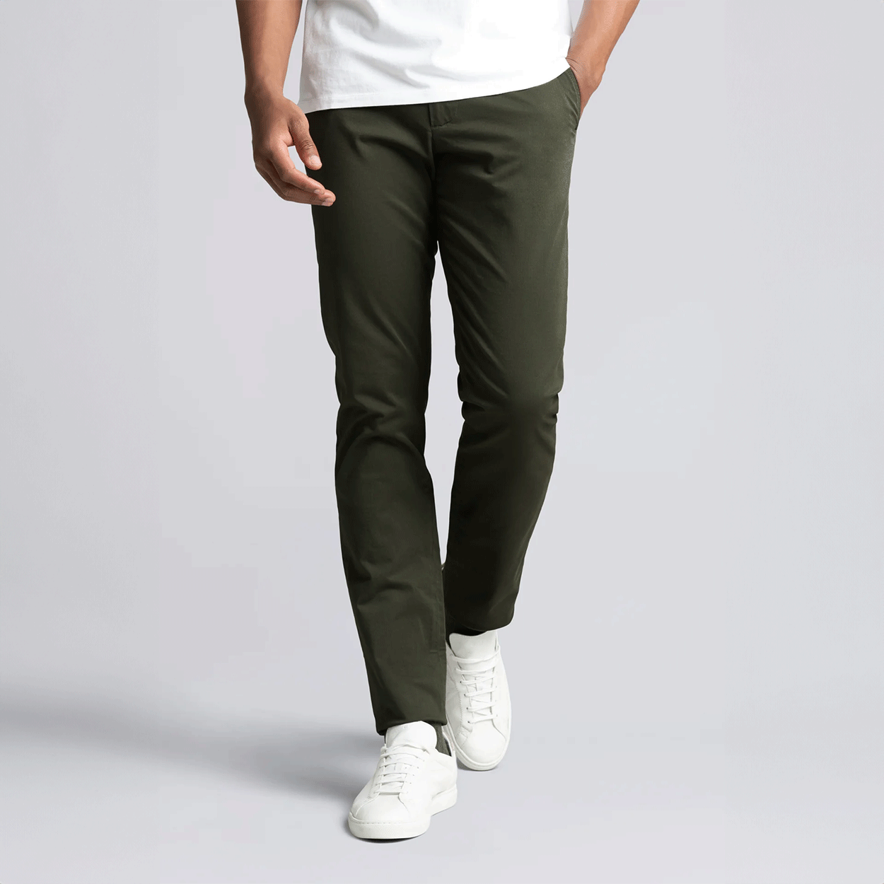 ASKET Khaki Green Chino