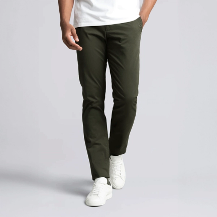 ASKET Khaki Green Chino
