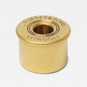 Purdey Logo-Engraved Brass Paper Weight