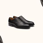 Church’s Consol Black Leather Oxfords