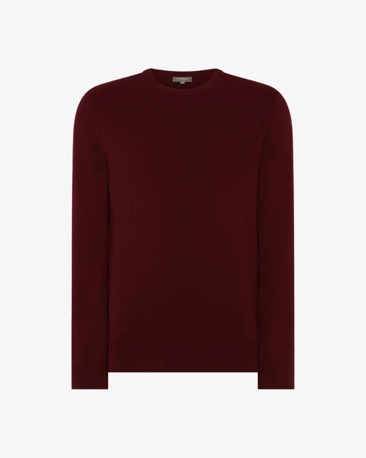 Oxford Round Neck Cashmere Jumper