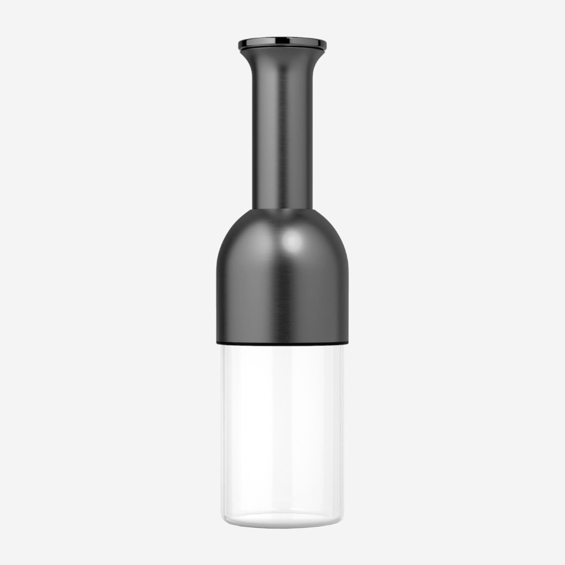 eto wine decanter in Graphite steel