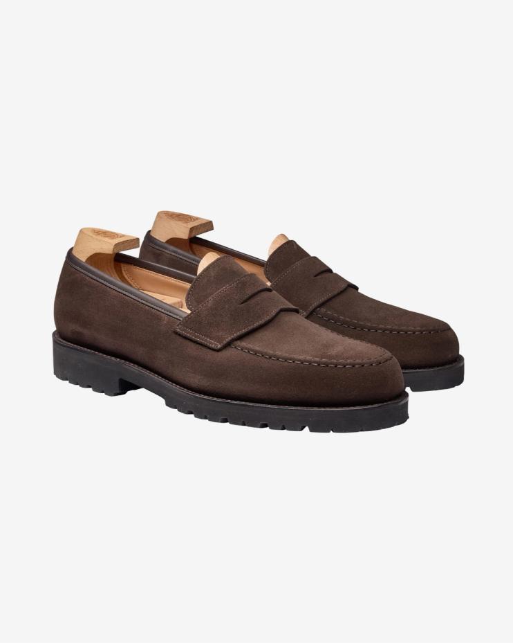 Boston 2 Dark Oak Suede