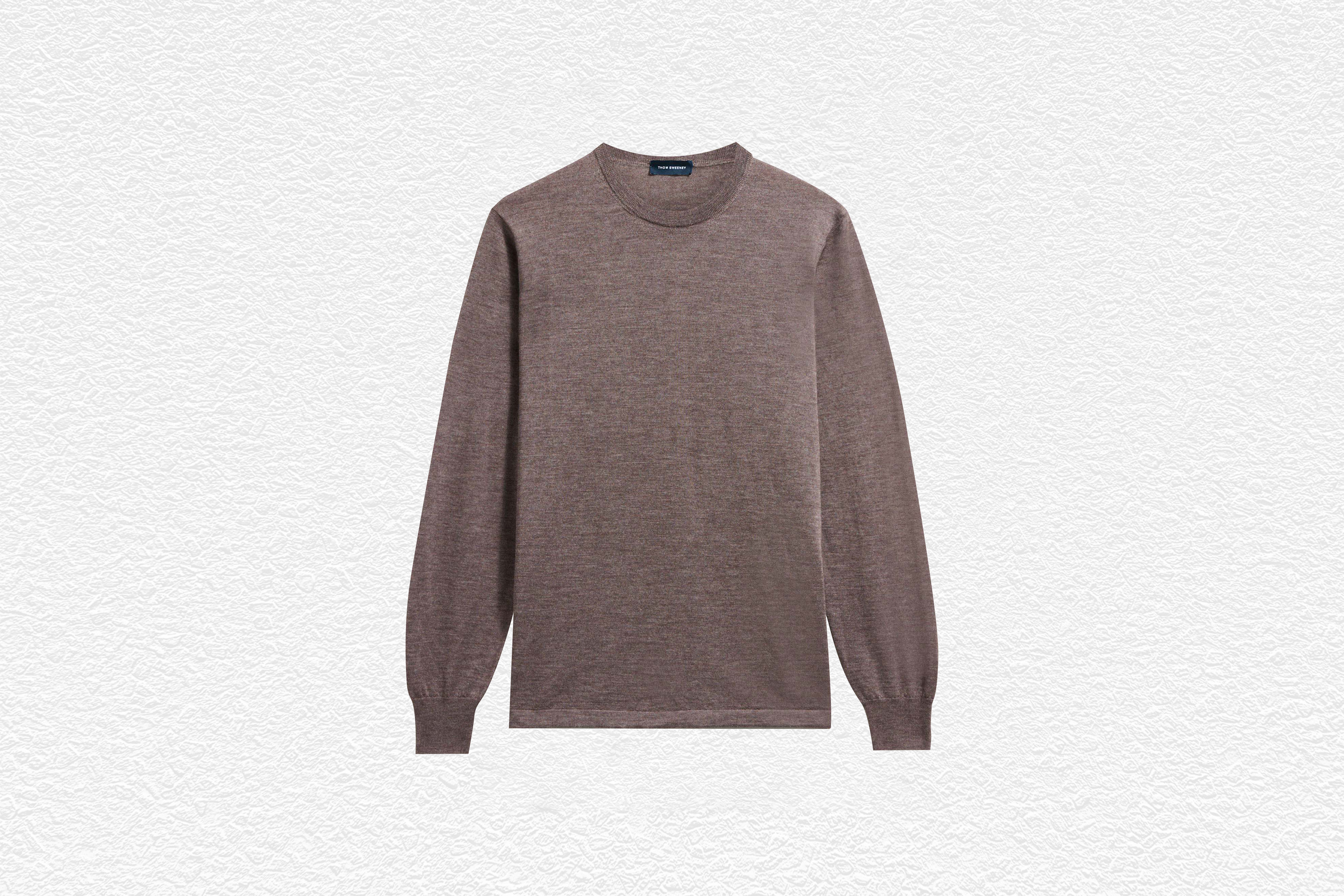 Cashmere Silk Extrafine Crew Neck Sweater