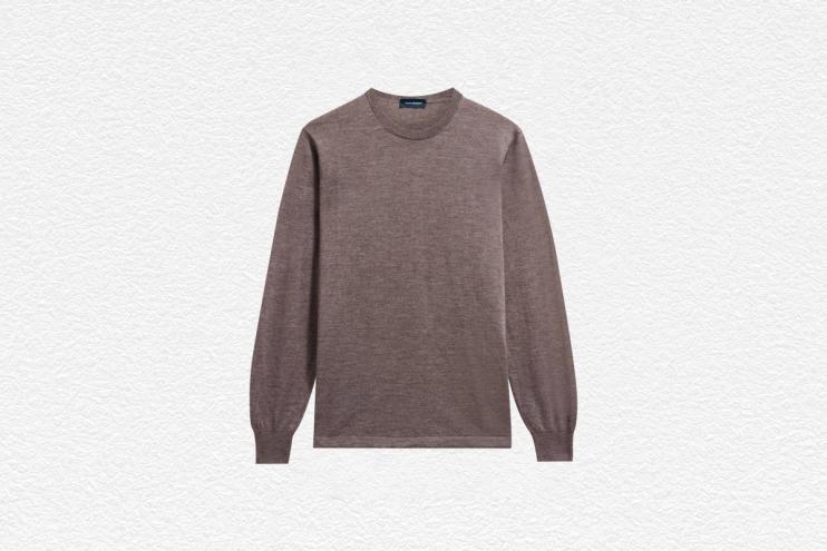 Cashmere Silk Extrafine Crew Neck Sweater