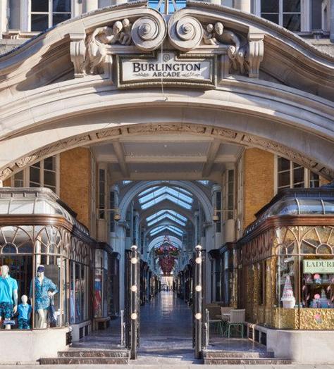 Burlington Arcade is revamped for summer