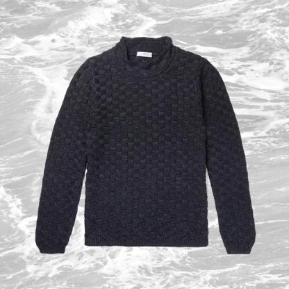 Inis Meáin Basketweave Sweater