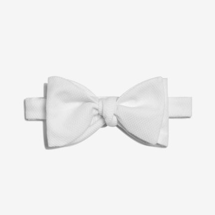 Turnbull & Asser cotton-piqué bow tie