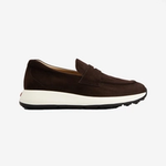 Tod's Red Dot Sporty Loafers in Pashmy Suede