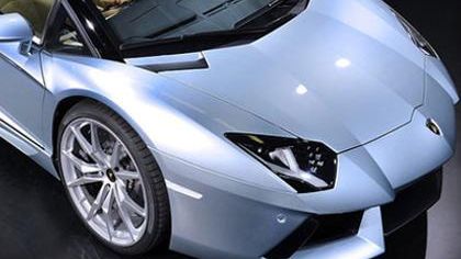 The Lamborghini Aventador LP 700-4 Roadster