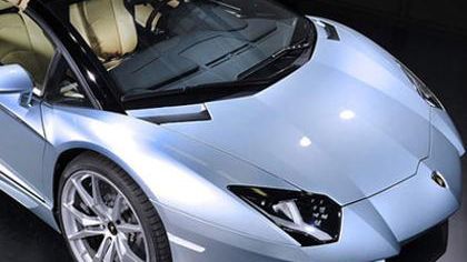 The Lamborghini Aventador LP 700-4 Roadster