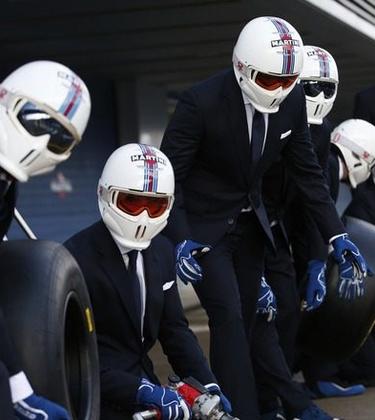 The most stylish F1 pit stop ever