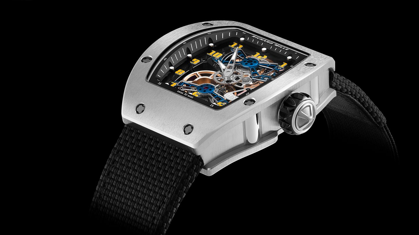 Richard Mille releases the punchy RM 17-02 Tourbillon in titanium