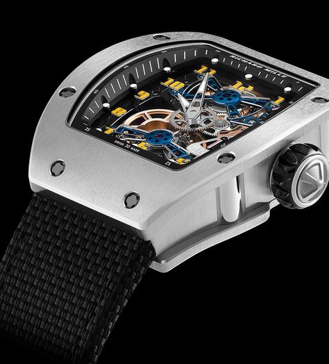 Richard Mille releases the punchy RM 17-02 Tourbillon in titanium