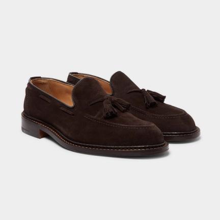 Tricker's Elton Suede Tasselled Loafers