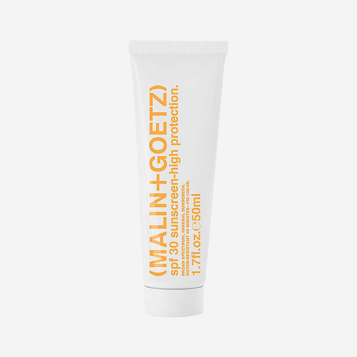 Malin+Goetz SPF30 High Protection Sunscreen