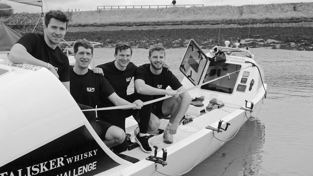 The gentlemen taking on the challenge of a lifetime in aid of suicide prevention