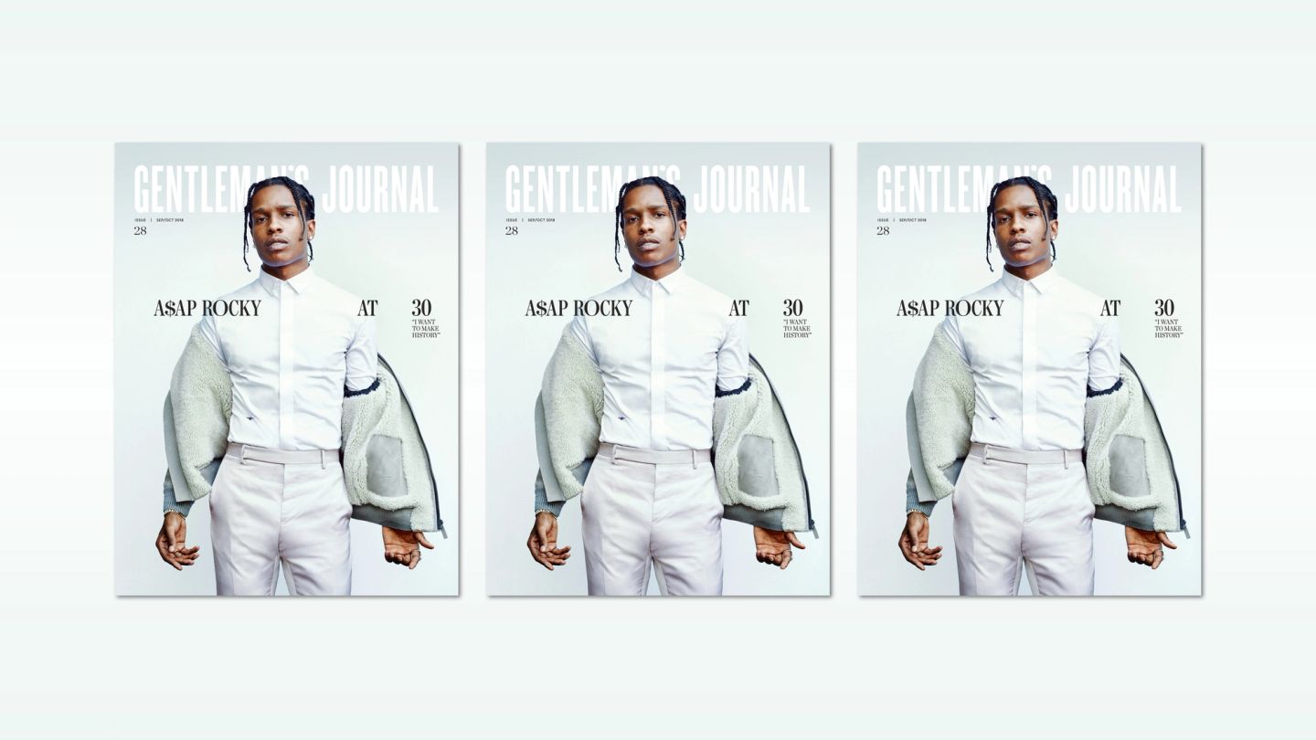 Issue preview: A$AP Rocky covers Gentleman’s Journal on his 30th birthday