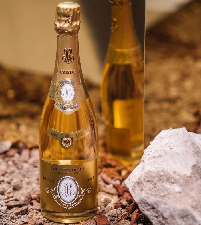 cristal champagne
