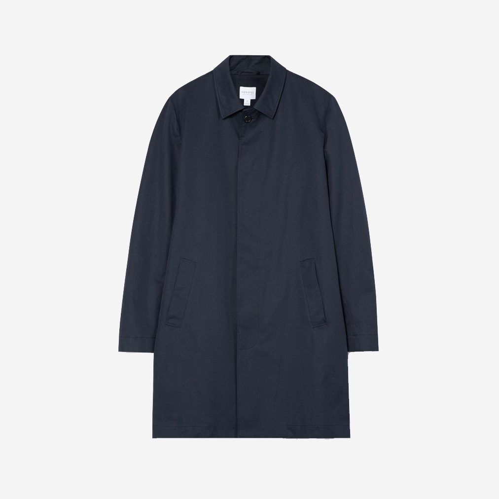 Sunspel Showerproof Cotton Mac