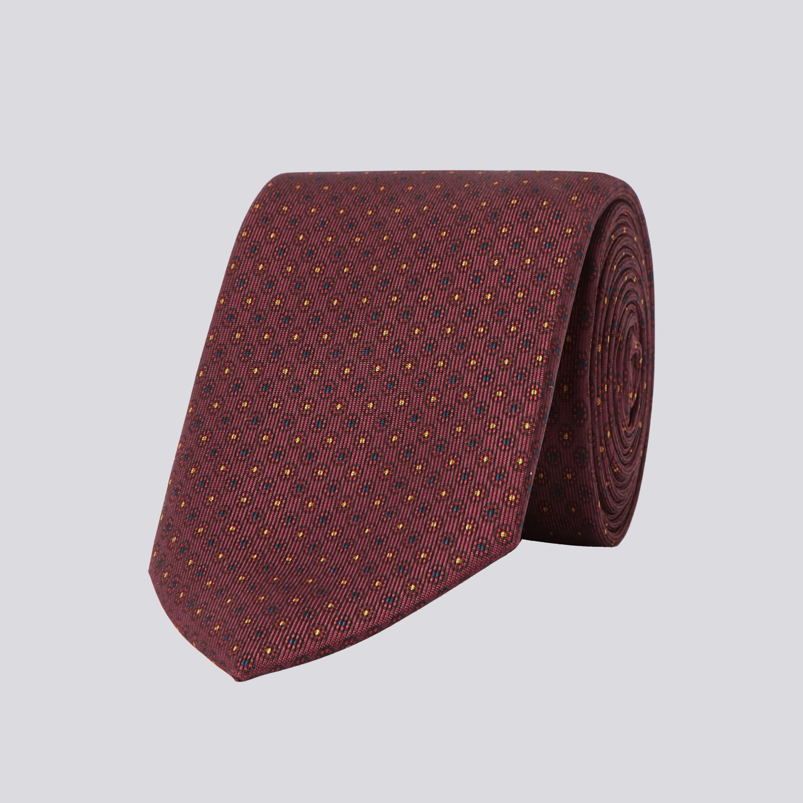 Drake’s Printed Silk Tie