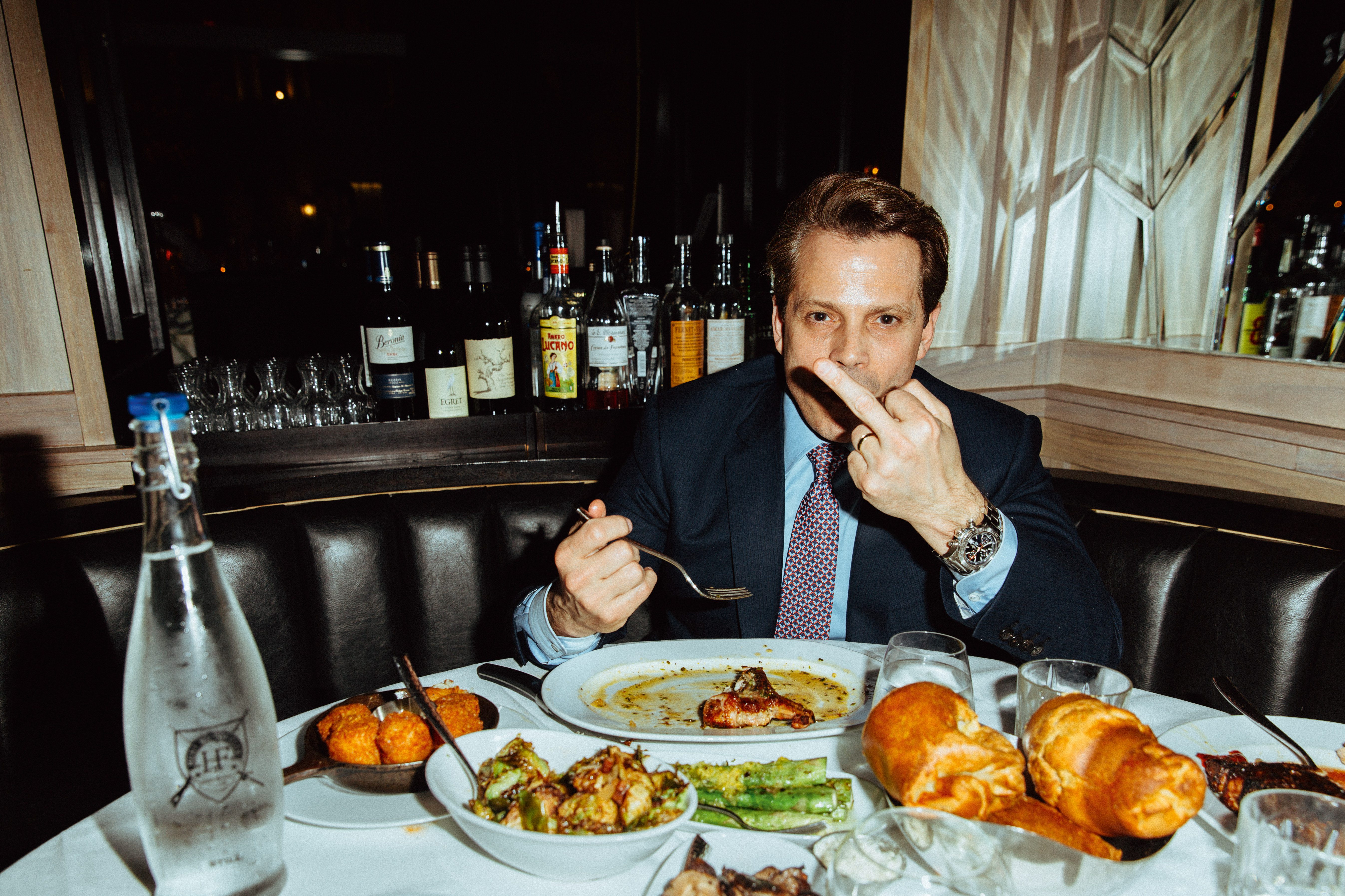 “Living well is the best revenge”: Dinner with Anthony Scaramucci