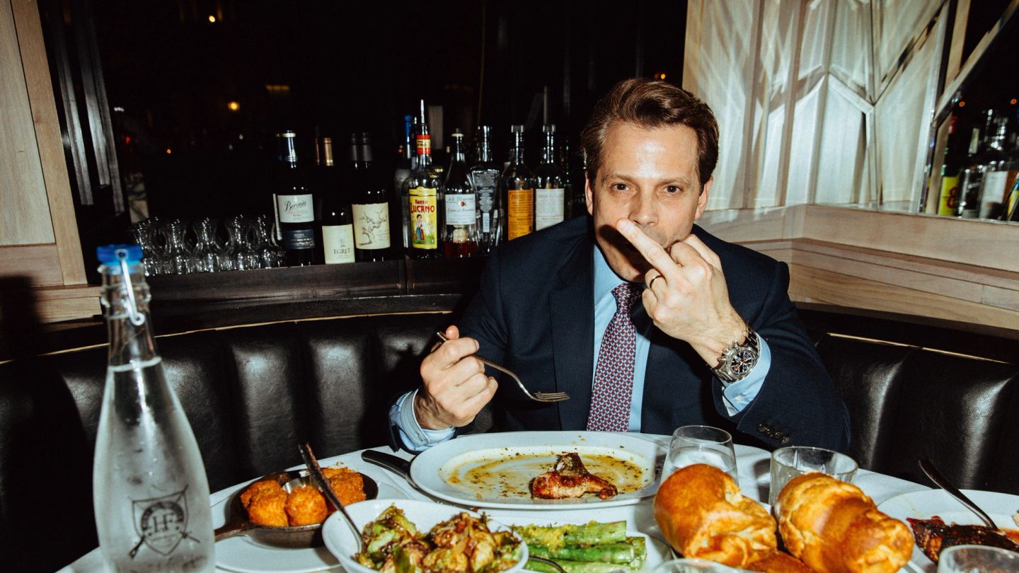 “Living well is the best revenge”: Dinner with Anthony Scaramucci