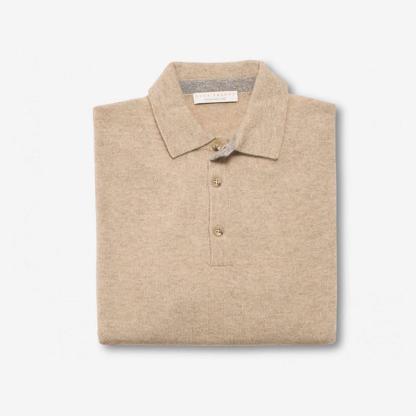 Luca Faloni Pure Cashmere Polo Sweater
