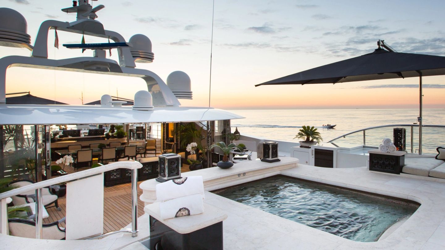 Superyacht Lioness V is the life and soul of the party