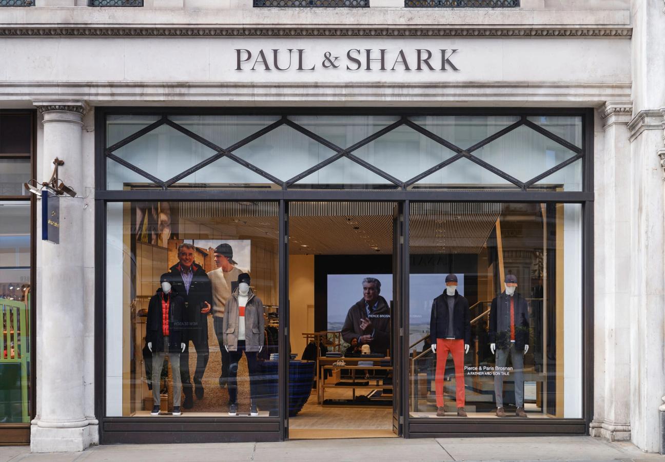 Paul & Shark Store on Regent Street