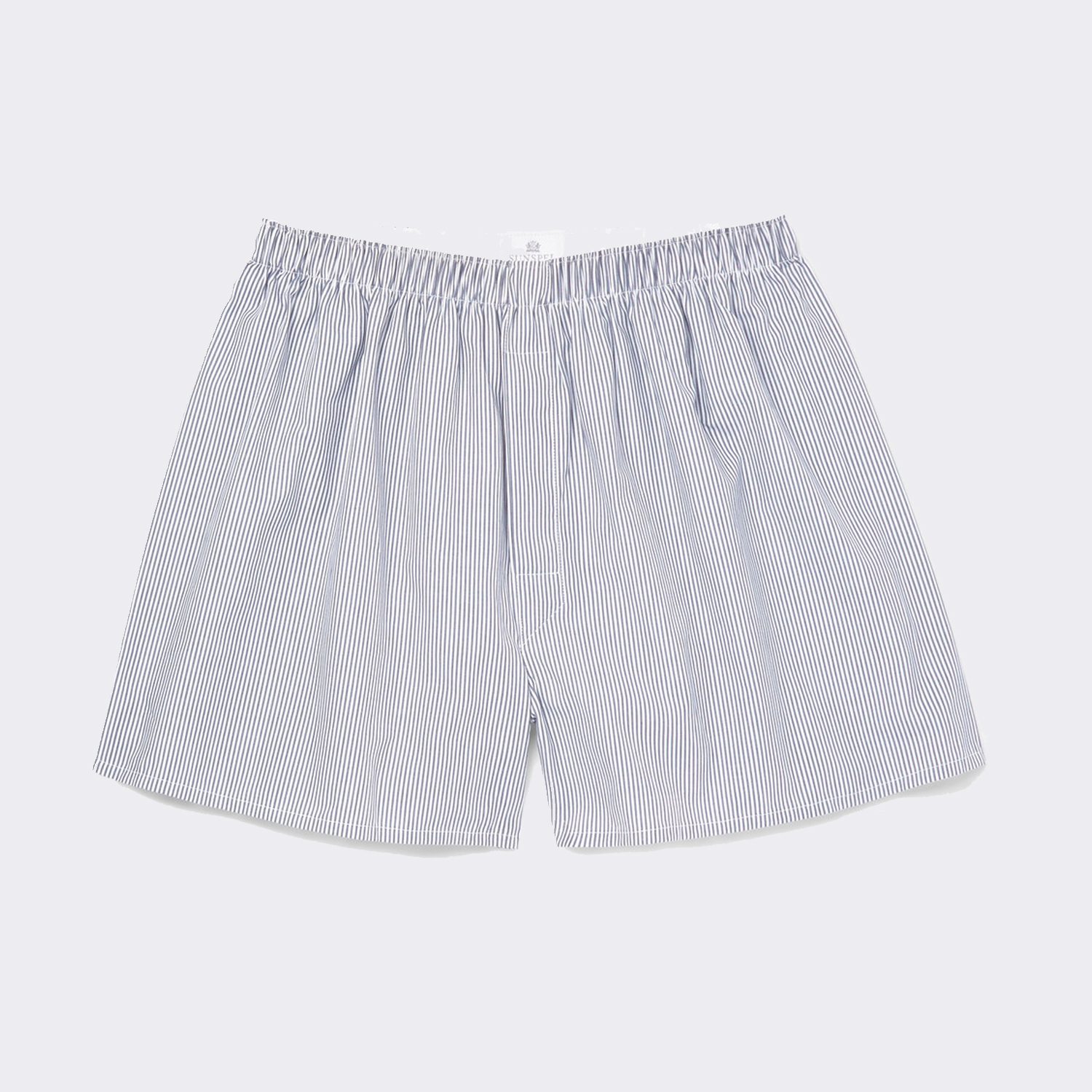 Sunspel Striped Cotton Boxer Shorts