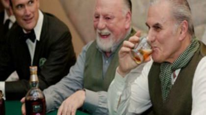 The English Gentlemen at The Cabinet War Rooms, Chivas and Savile Row