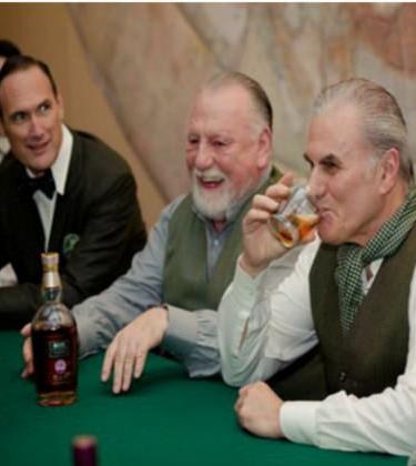The English Gentlemen at The Cabinet War Rooms, Chivas and Savile Row