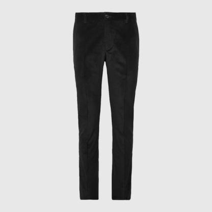 Tod’s Black Velvet Trousers