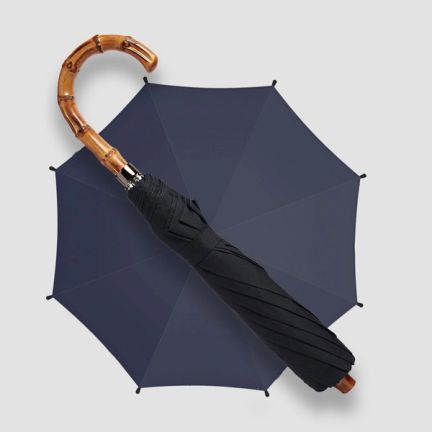 London Undercover Wood-Handle Umbrella
