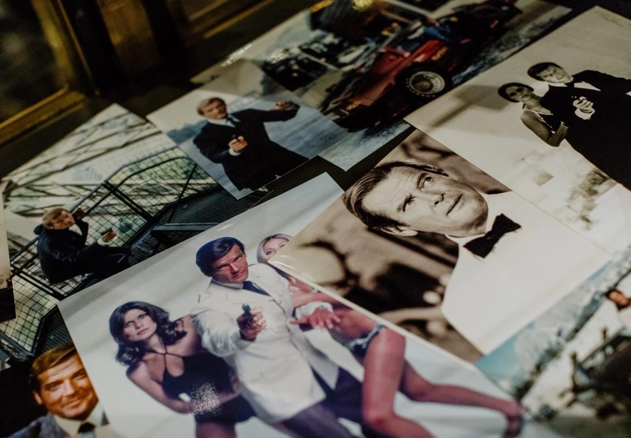 Photos and stills of Roger Moore in Bond