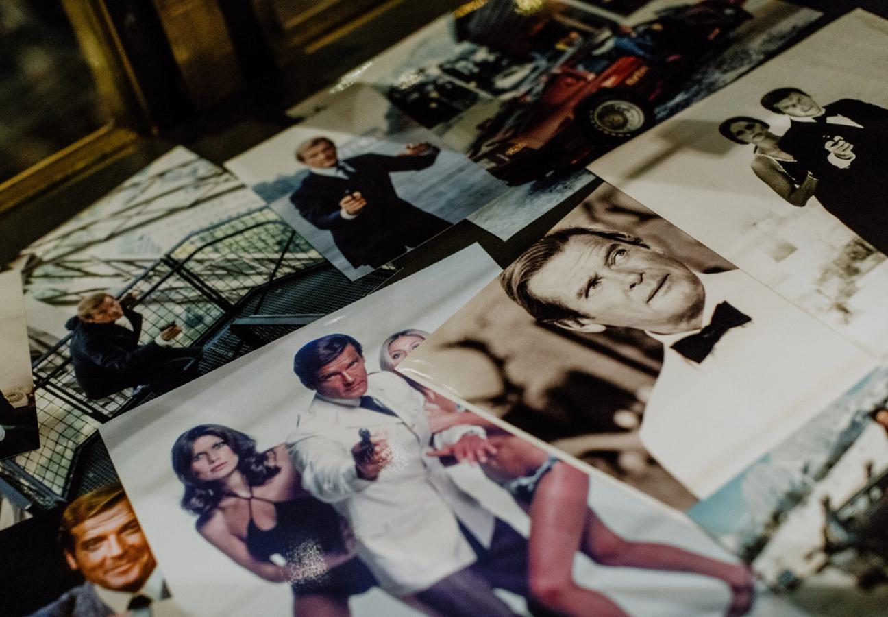 Photos and stills of Roger Moore in Bond